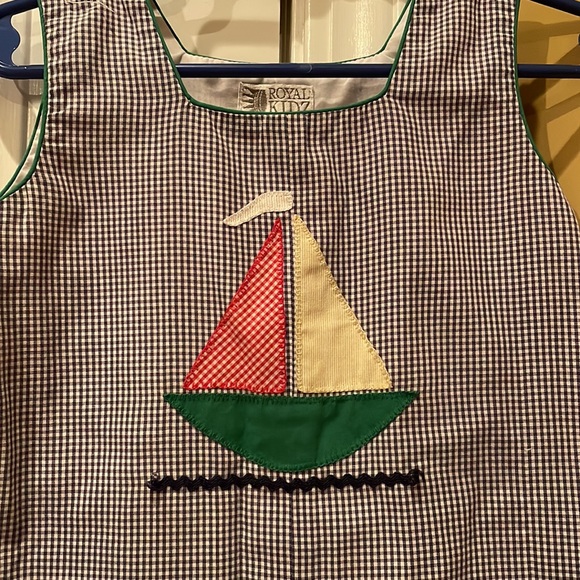 ROYAL KIDZ BABY BOYS SAILOR OUTFIT - Picture 3 of 10